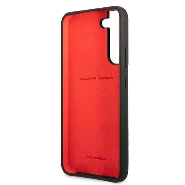 Ferrari On Track Silicone - θήκη για Samsung Galaxy S22 + S906 - Μαύρο 7