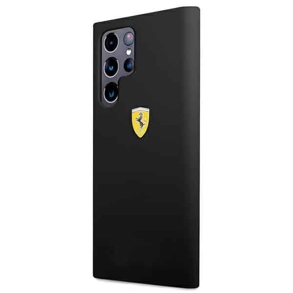 Ferrari On Track Silicone - θήκη για Samsung Galaxy S22ultra S908 - Μαύρο 2