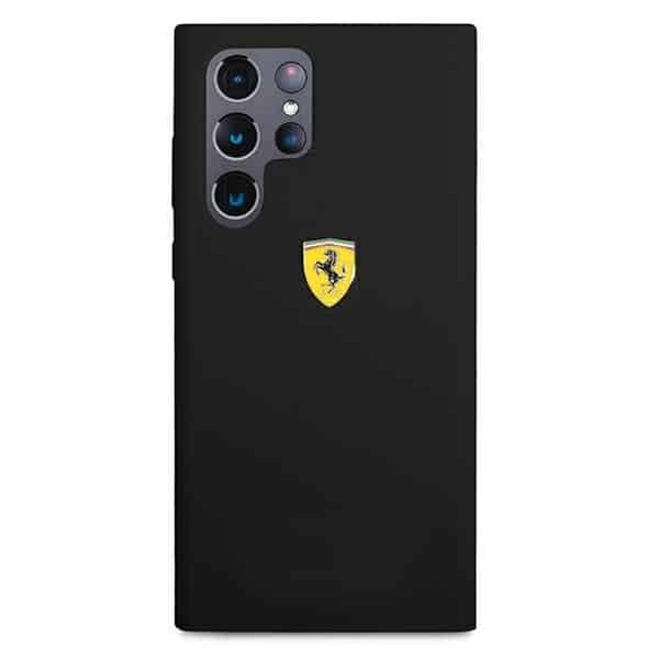 Ferrari On Track Silicone - θήκη για Samsung Galaxy S22ultra S908 - Μαύρο 3