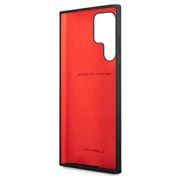 Ferrari On Track Silicone - θήκη για Samsung Galaxy S22ultra S908 - Μαύρο 7
