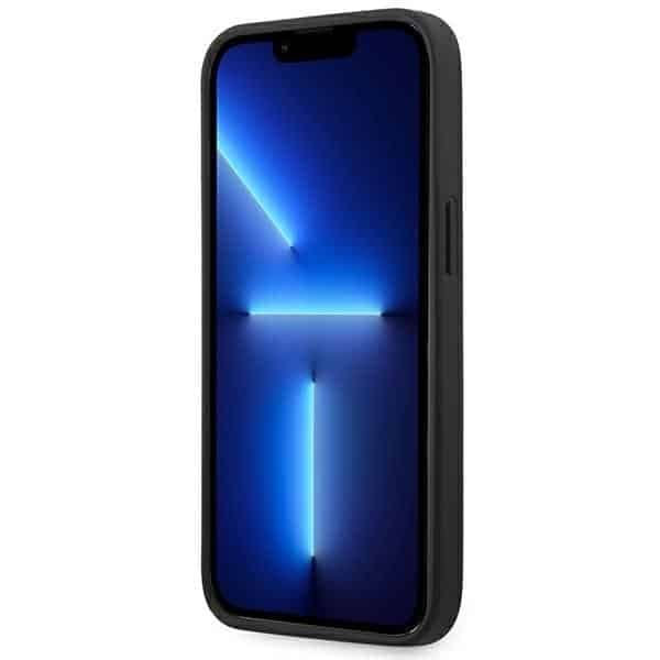 Ferrari Silicone Metal Logo - θήκη για Apple iPhone 14 - Μαύρο 5