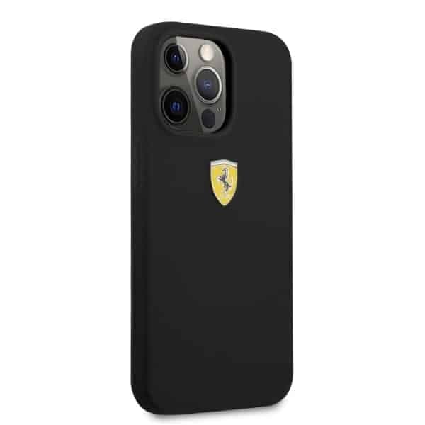 Ferrari Silicone - θήκη για Apple iPhone 13 Pro Max - Μαύρο 4