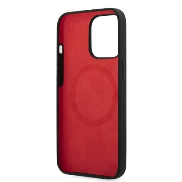 Ferrari Silicone - θήκη για Apple iPhone 13 Pro Max - Μαύρο 7