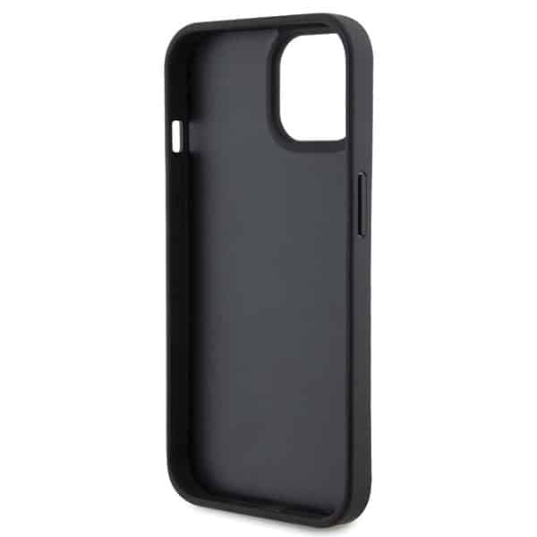 Ferrari Quilted Metal Logo - θήκη για Apple iPhone 15 - Μαύρο 7