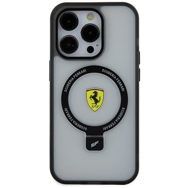 Ferrari Ring Stand 2023 Collection MagSafe - θήκη για Apple iPhone 15 Pro - Διάφανο 3