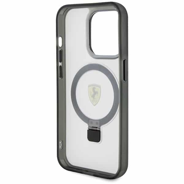 Ferrari Ring Stand 2023 Collection MagSafe - θήκη για Apple iPhone 15 Pro - Διάφανο 7