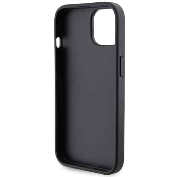 Ferrari Grip Stand Metal Logo - θήκη για Apple iPhone 15 - Μαύρο 7
