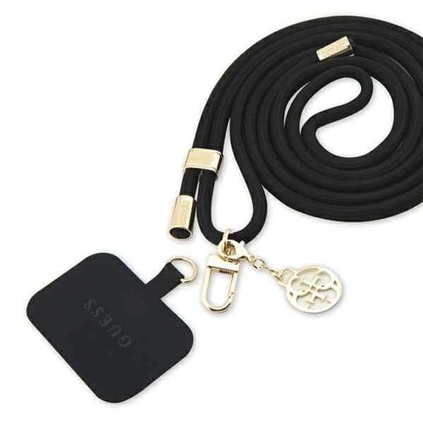 Guess Crossbody Cord 4G Print - Guess Universal - Μαύρο
