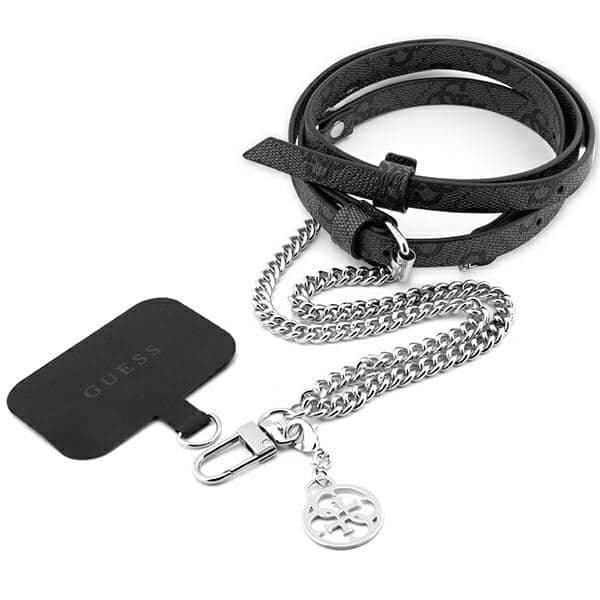 Guess GUOUC4MG4EK Universal CBDY strap μαύρο/black 4G Chain