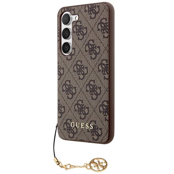 Guess 4G Charms - θήκη για Samsung Galaxy A35 - Καφέ 2