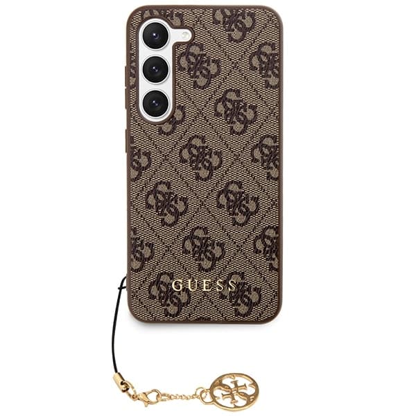 Guess 4G Charms - θήκη για Samsung Galaxy A35 - Καφέ 3