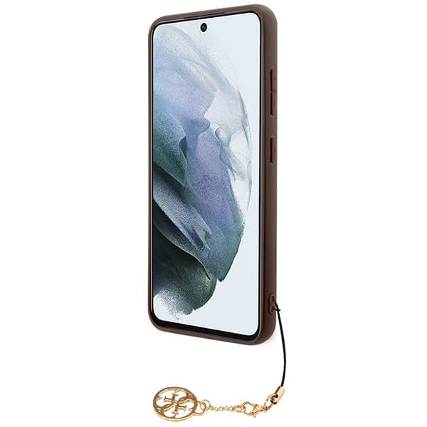 Guess 4G Charms - θήκη για Samsung Galaxy A35 - Καφέ 5