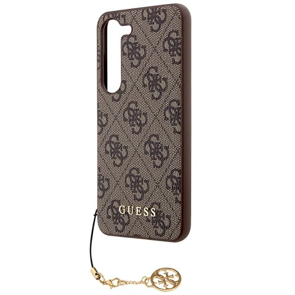 Guess 4G Charms - θήκη για Samsung Galaxy A35 - Καφέ 6