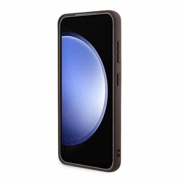 Guess 4G Metal Gold - θήκη για Samsung Galaxy A35 - Καφέ 5