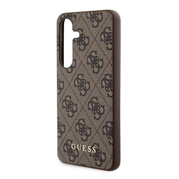 Guess 4G Metal Gold - θήκη για Samsung Galaxy A35 - Καφέ 6
