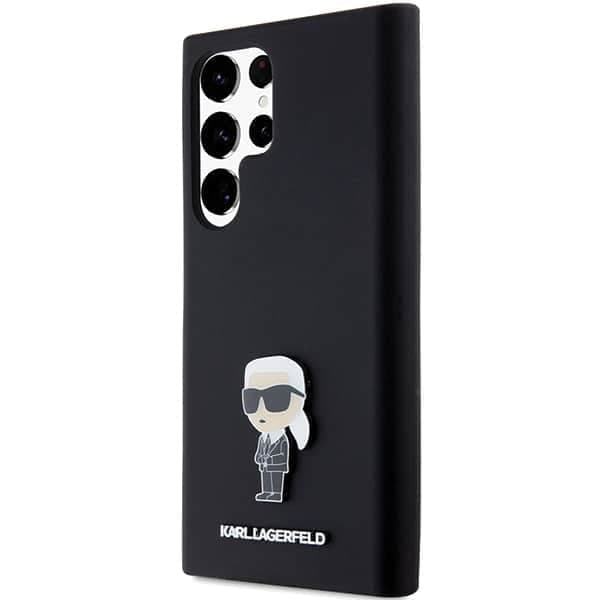 Karl Lagerfeld Silicone Ikonik - θήκη για Samsung Galaxy S24 Ultra - Μαύρο 2