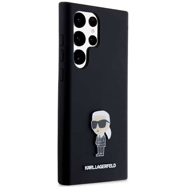 Karl Lagerfeld Silicone Ikonik - θήκη για Samsung Galaxy S24 Ultra - Μαύρο 4
