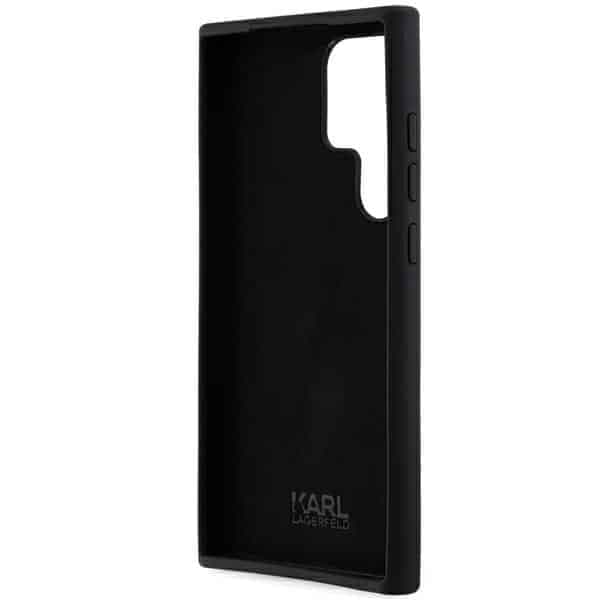Karl Lagerfeld Silicone Ikonik - θήκη για Samsung Galaxy S24 Ultra - Μαύρο 7