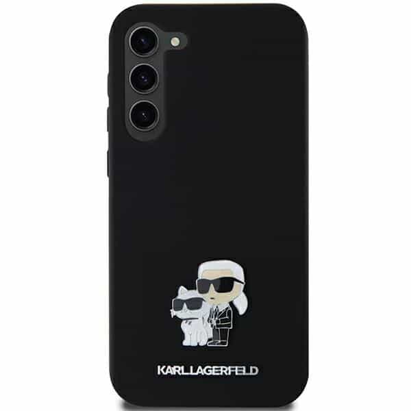 Karl Lagerfeld Choupette Metal Pin - θήκη για Samsung Galaxy A35 - Μαύρο