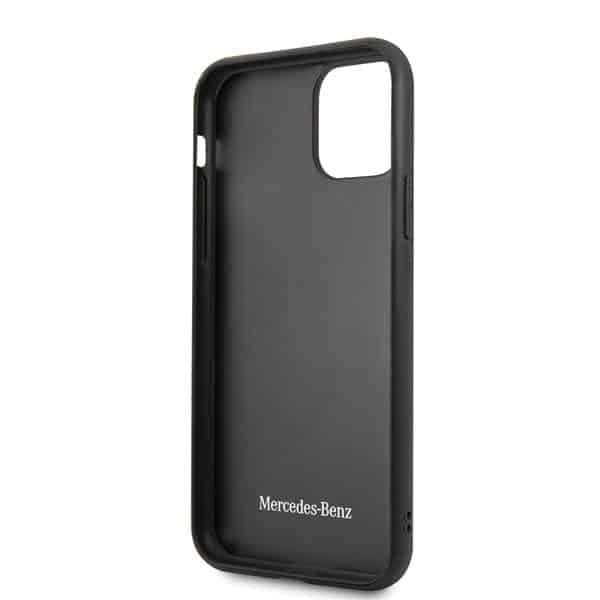 Mercedes Wood Line Rosewood - θήκη για Apple iPhone 11 Pro Max - Καφέ 4