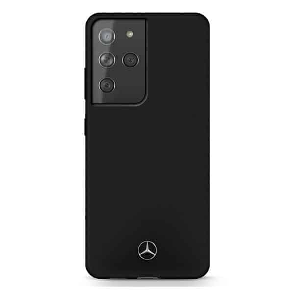 Mercedes Silicone Line - θήκη για Samsung Galaxy S21 - Μαύρο