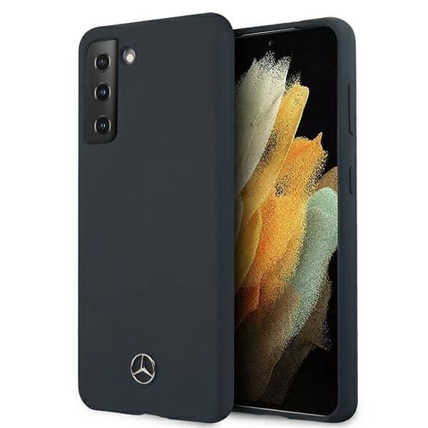 Mercedes Silicone Line - θήκη για Samsung Galaxy S21 - Μπλε
