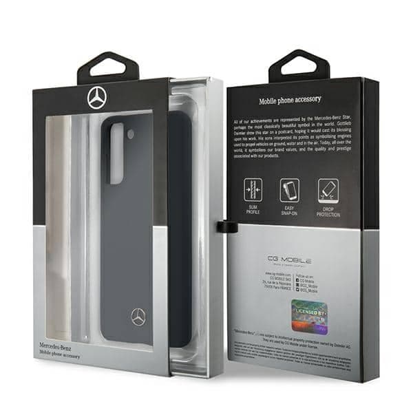Mercedes Silicone Line - θήκη για Samsung Galaxy S21 - Μπλε 8