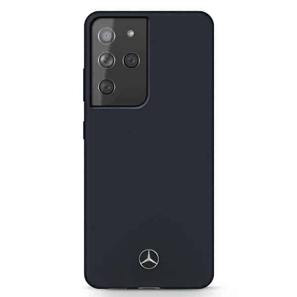 Mercedes Silicone Line - θήκη για Samsung Galaxy S21 - Μπλε