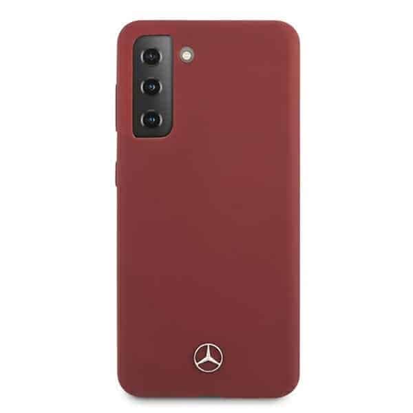 Mercedes Silicone Line - θήκη για Samsung Galaxy S21 - Κόκκινο 3