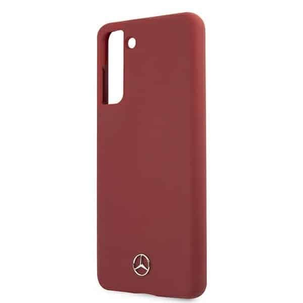 Mercedes Silicone Line - θήκη για Samsung Galaxy S21 - Κόκκινο 6