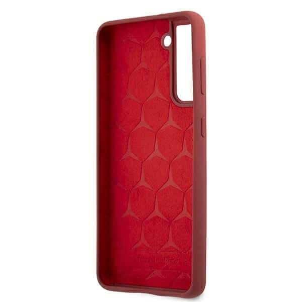 Mercedes Silicone Line - θήκη για Samsung Galaxy S21 - Κόκκινο 7