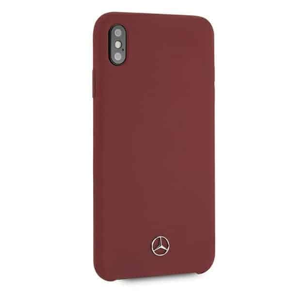 Mercedes Silicone Line - θήκη για Apple iPhone XS Max - Κόκκινο 5