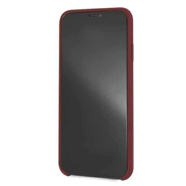 Mercedes Silicone Line - θήκη για Apple iPhone XS Max - Κόκκινο 6