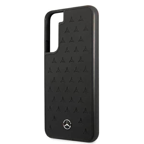 Mercedes Leather Stars Pattern - θήκη για Samsung S22 + S906 - Μαύρο 6