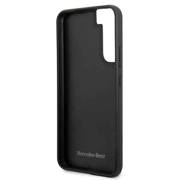 Mercedes Leather Stars Pattern - θήκη για Samsung S22 + S906 - Μαύρο 7