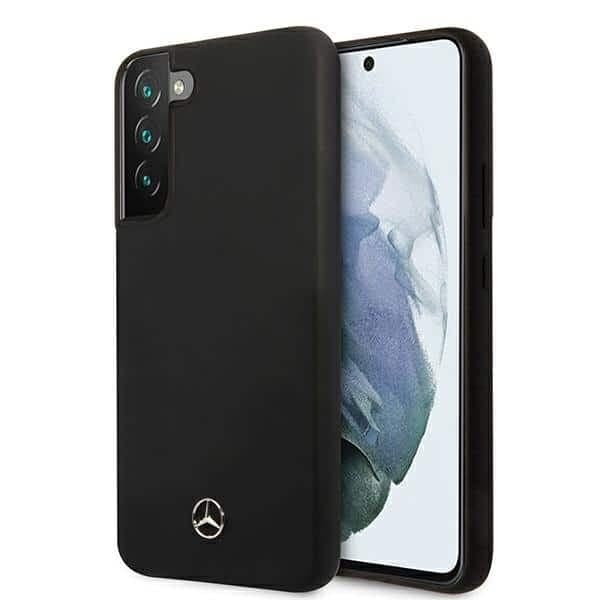 Mercedes Silicone - θήκη για Samsung Galaxy S22 + S906 - Μαύρο