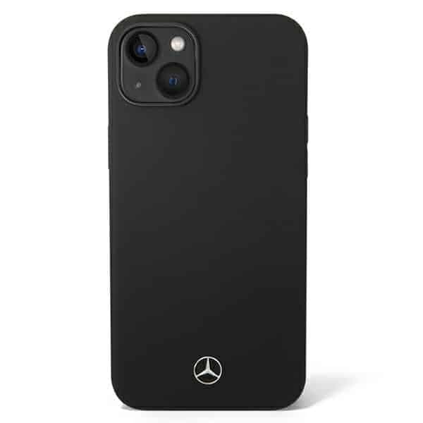 Mercedes Silicone Line - θήκη για Apple iPhone 14 Plus - Μαύρο 2