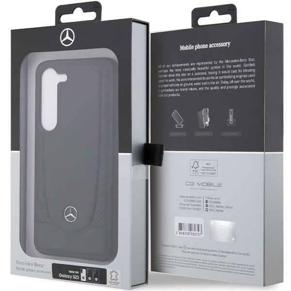 Mercedes Leather Urban - θήκη για Samsung Galaxy S23 - Μαύρο 8