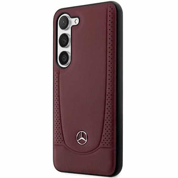 Mercedes Leather Urban - θήκη για Samsung Galaxy S23+ - Κόκκινο 2