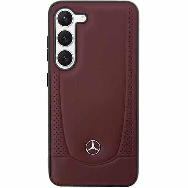 Mercedes Leather Urban - θήκη για Samsung Galaxy S23+ - Κόκκινο 3
