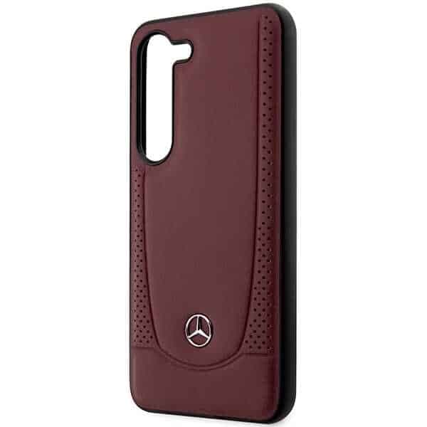 Mercedes Leather Urban - θήκη για Samsung Galaxy S23+ - Κόκκινο 6