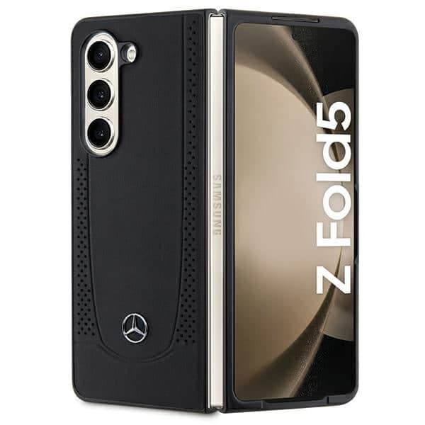 Mercedes Leather Urban - θήκη για Samsung Galaxy Z Fold5 - Μαύρο