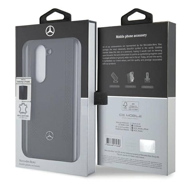 Mercedes Leather Urban - θήκη για Samsung Galaxy Z Fold5 - Μαύρο 7