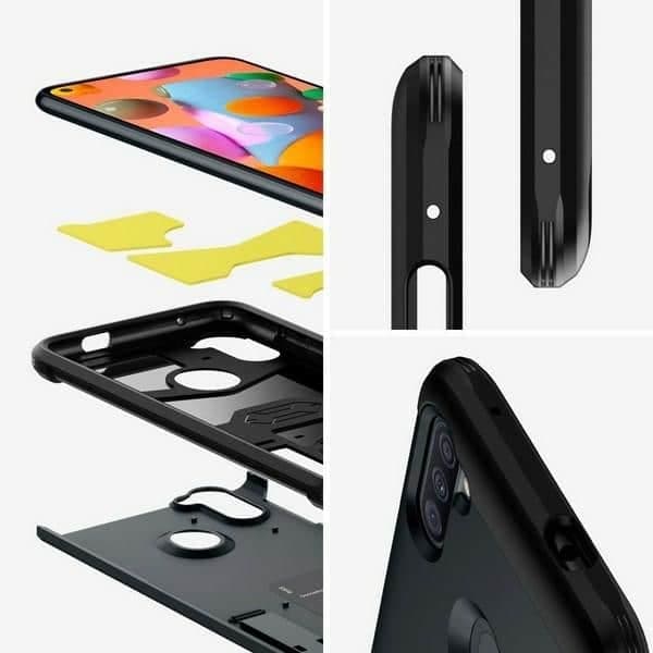 Spigen Tough Armor - Samsung Galaxy M11 - Μαύρο 3