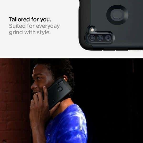 Spigen Tough Armor - Samsung Galaxy M11 - Μαύρο 4
