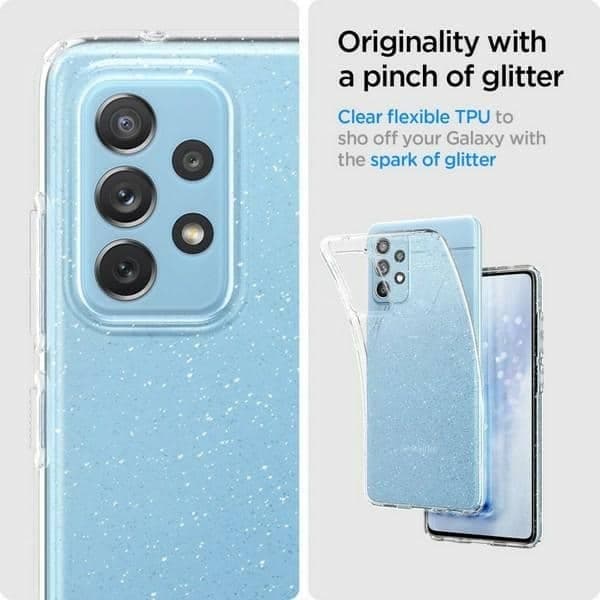 Spigen Liquid Crystal Glitter - θήκη για Samsung Galaxy A72 - Διάφανο 5
