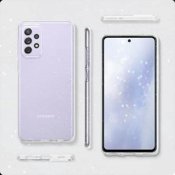 Spigen Liquid Crystal Glitter - θήκη για Samsung Galaxy A72 - Διάφανο 7