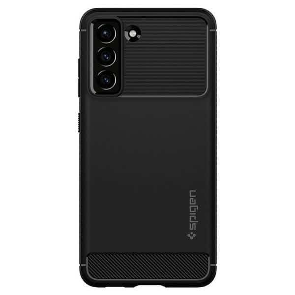 Spigen Rugged Armor - Samsung Galaxy S21 - Μαύρο 2