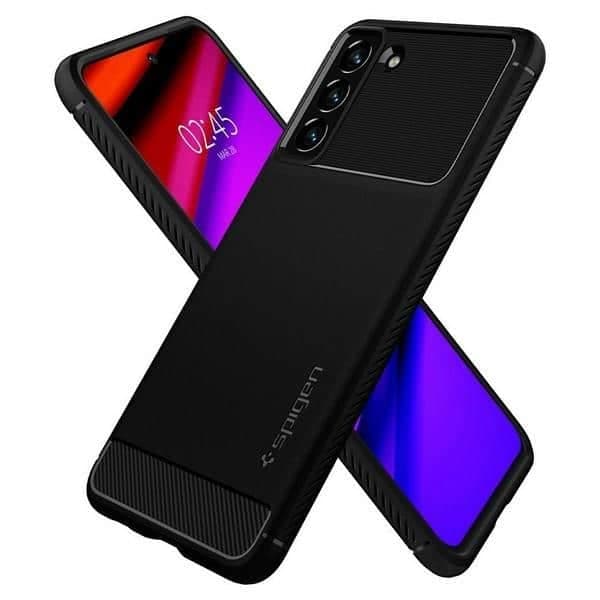 Spigen Rugged Armor - Samsung Galaxy S21 - Μαύρο 6