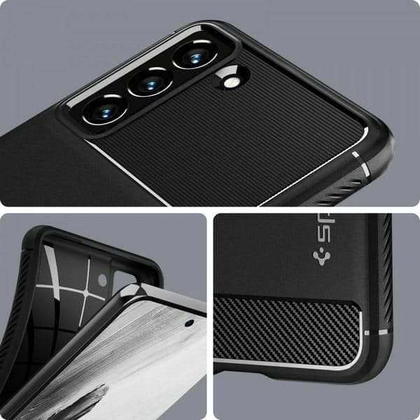 Spigen Rugged Armor - Samsung Galaxy S21 - Μαύρο 9